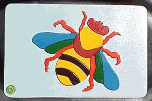 Raised Picture Puzzle - Bee