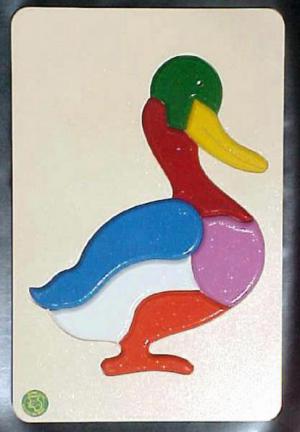 Raised Picture Puzzle - Duck