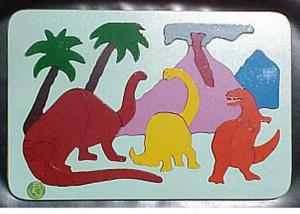 Raised Picture Puzzle - Land Before Time
