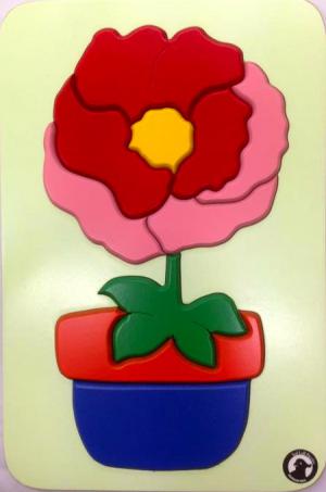 Raised Picture Puzzle - Flower